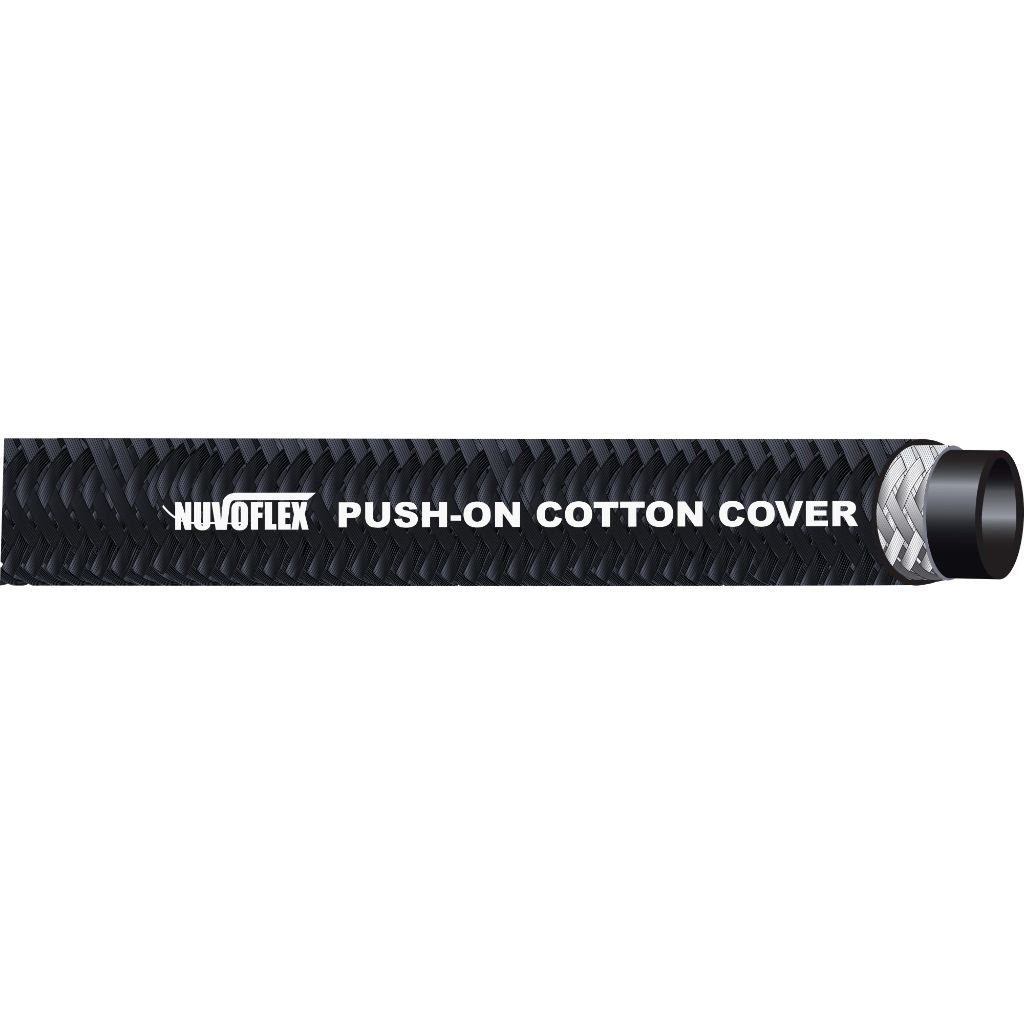 Nuvo Push On Hose Black 6 4 Mm ID 12 7 Mm OD 64 Mm Bend Radius nuvo-push-on-hose-black-6-4-mm-id-12-7-mm-od-64-mm-bend-radius